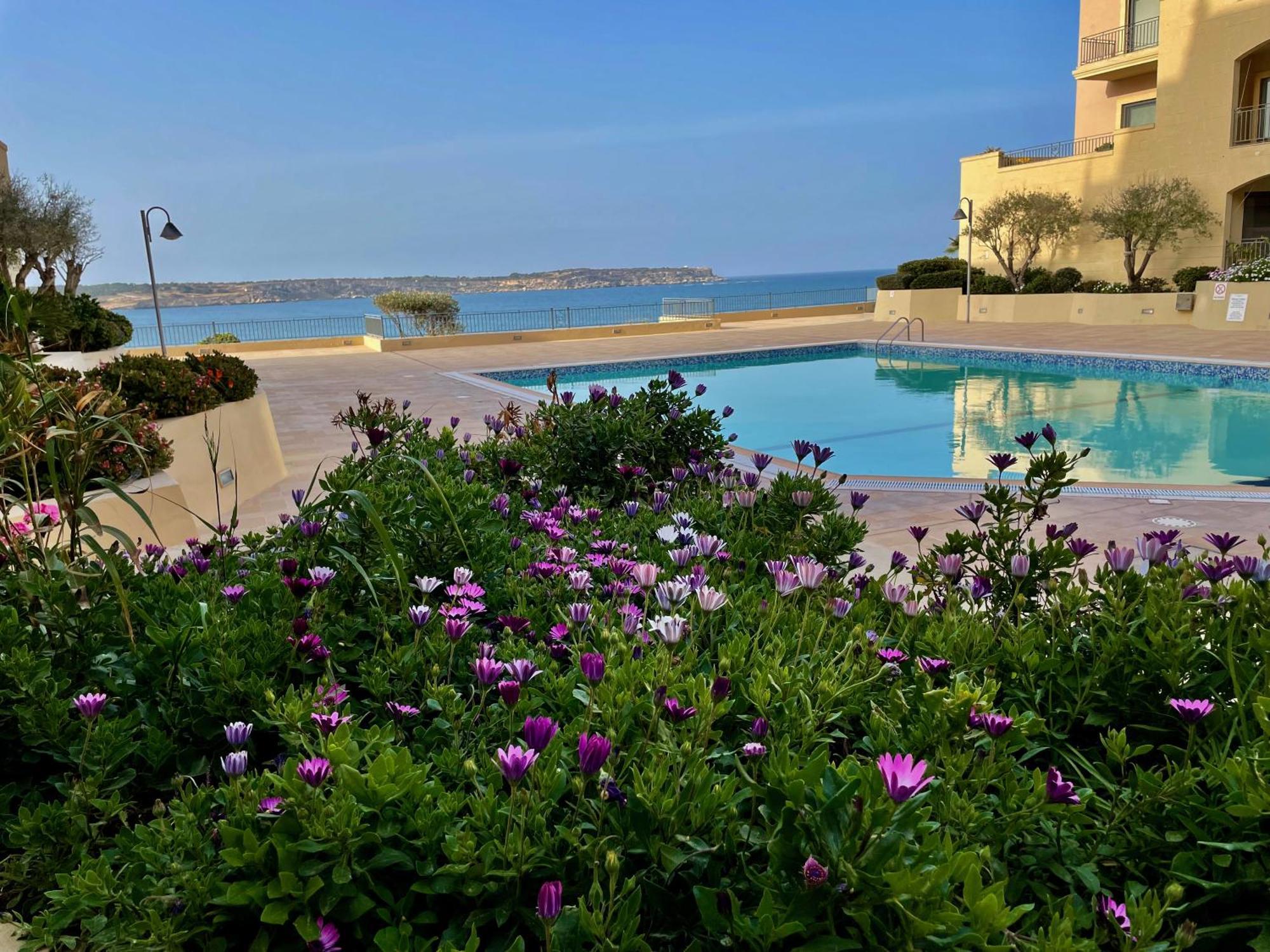 Spacious Luxurious Apartment With Seaview المليحة المظهر الخارجي الصورة